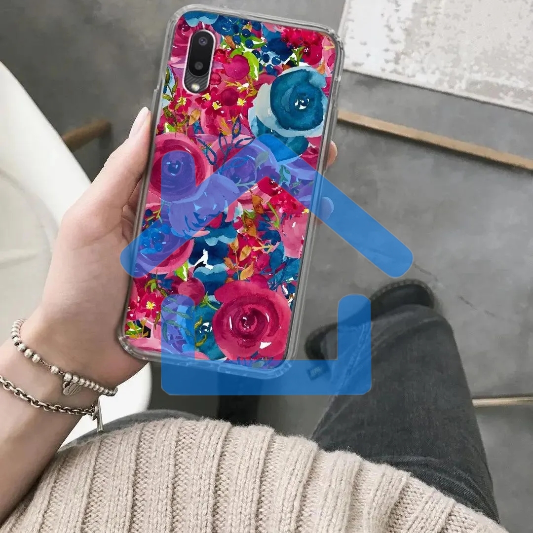 Чехол (клип-кейс) Gresso Air, для Samsung Galaxy A02, прозрачный/рисунок gr17aaae9160