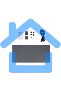 Коммутатор Unmanaged Switch 16x1000Base-T PoE, 2x1000Base-X SFP, PoE Budget 200W, Long-range PoE up to 250m, 19