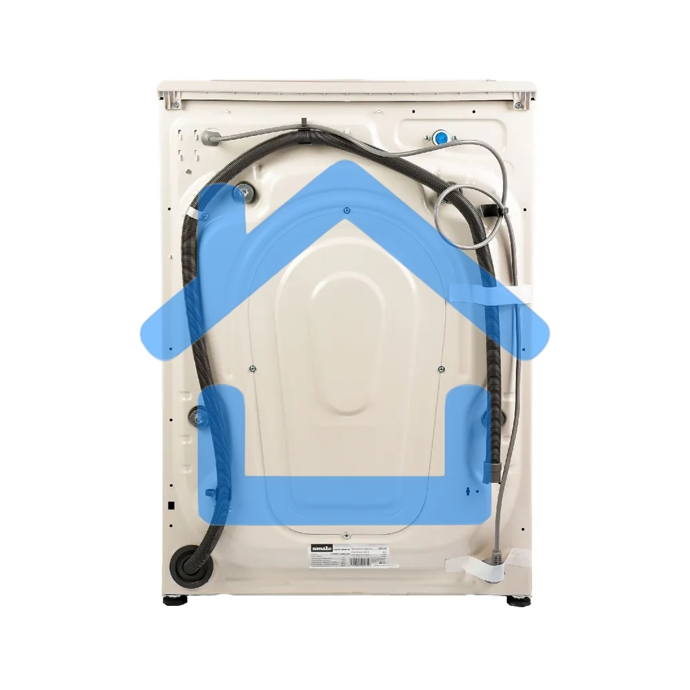 Стиральная машина Smile SWMSW12MB1400 Бежевый-черный, загрузка фронтальная 12 кг, 1400 об/мин, класс: А+