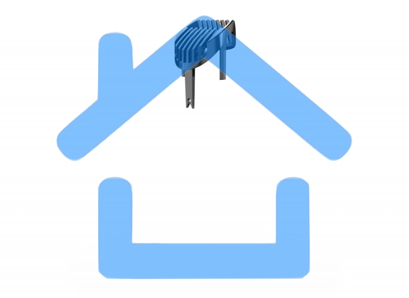 Триммер для стрижки GT552 BLACK TITANIUM - HF GA.MA черный