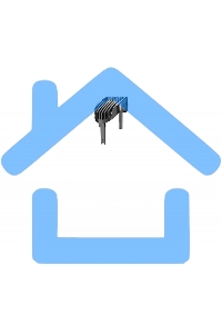 Триммер для стрижки GT552 BLACK TITANIUM - HF GA.MA черный