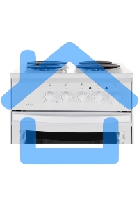 Плита электрическая Flama AE 1406 W белый, конфорок 4 электрических, духовка 50 л, 50 см x 85 см x 60 см