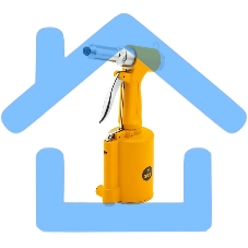 Пневматический заклепочник PR4, 2,4-4,8 мм Denzel