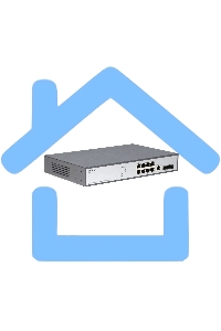 Коммутатор Managed L2 Switch 8x1000Base-T, 2x1000Base-X SFP, RJ45 Console, 19