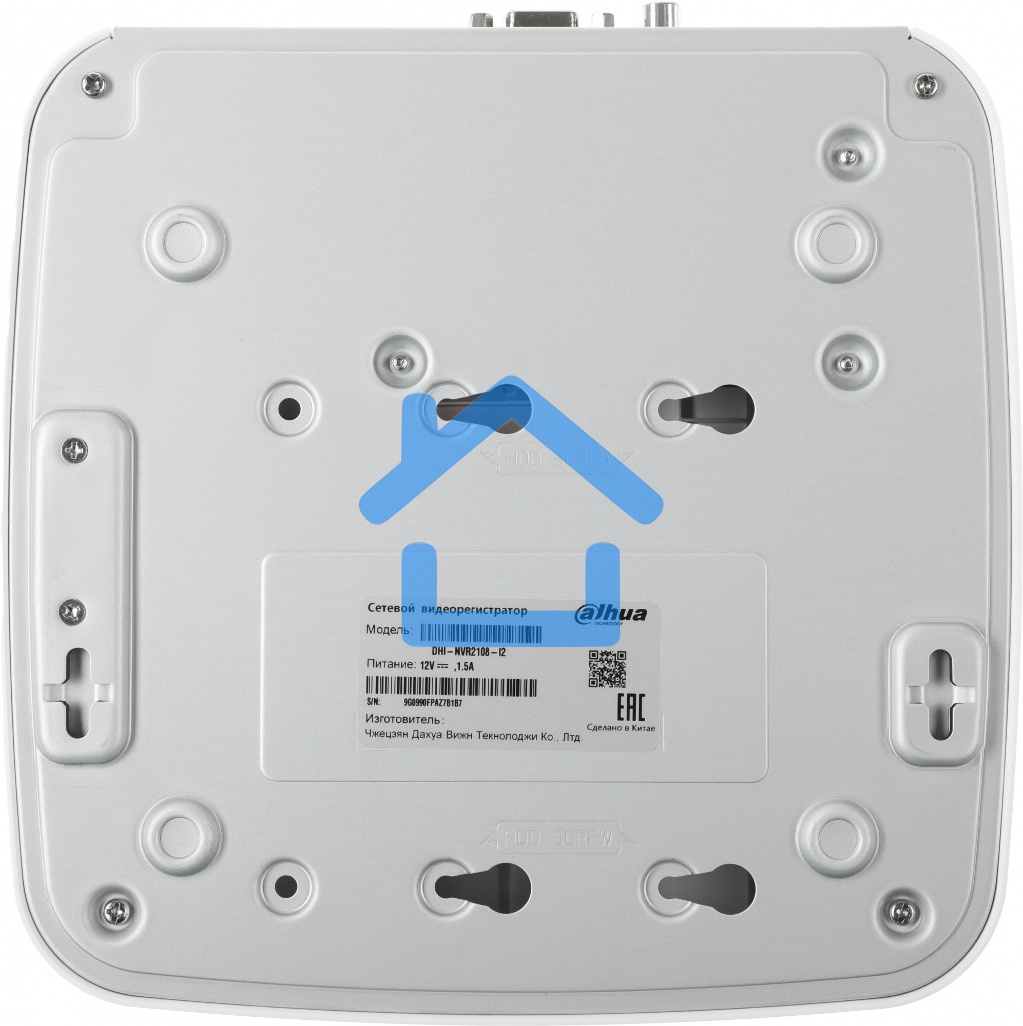 Видеорегистратор DAHUA DHI-NVR2108-I2, 8 Channel Smart 1U 1HDD WizSense Network Video Recorder