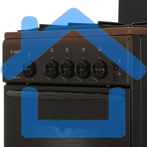 Плита газовая Gefest ПГ 3200-06 К36 коричневый, конфорок 4 шт, духовка 42 л, 50 см x 85 см x 53 см