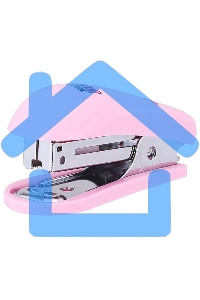 Степлер настольный Deli E0249 Super Wings 24/6 26/6 (12 листов), ассорти, 40 скоб, металл/пластик блистер