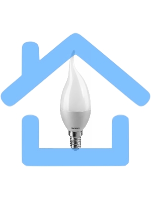 Лампа светодиодная ОНЛАЙТ 71621 OLL-FC37-6-230-4K-E14-FR