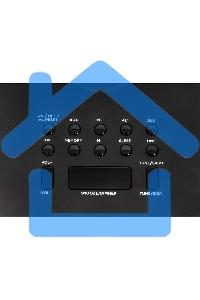 Радиочасы Supra SRC-14W