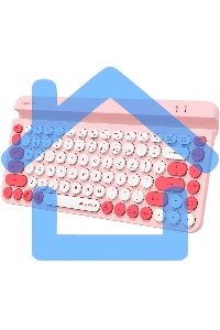 Клавиатура A4Tech Fstyler FBK30 розовый USB беспроводная BT/Radio slim Multimedia (FBK30 RASPBERRY)