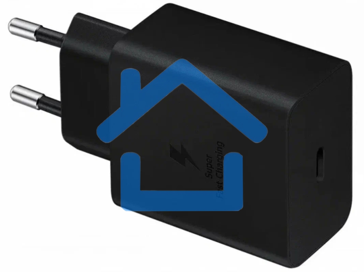 Блок питания (сетевой адаптер) Amperin USB-А, USB-C (YDS-TC045-011) 45W, черный