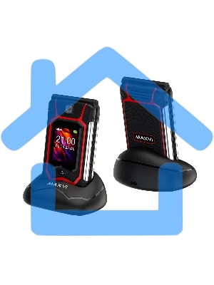 Мобильный телефон Maxvi E10ds красный