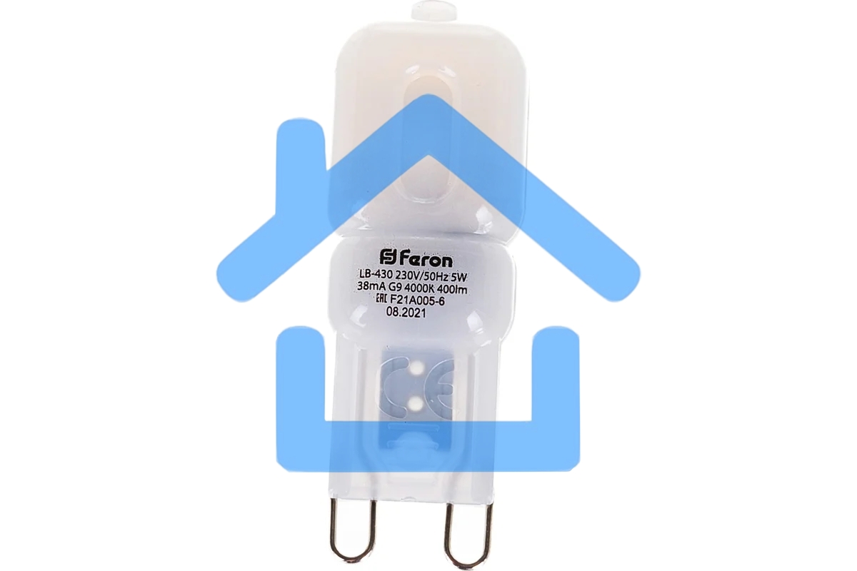 Лампа светодиодная FERON LB-430 (25637) 5W 230V G9 4000K