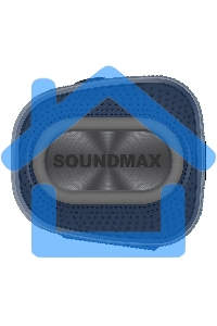 Портативная колонка SOUNDMAX SM-PS5019B (синий)