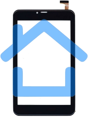 Сенсорное стекло (тачскрин) PXPX070519A041. черное