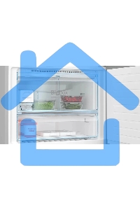 Холодильник Bosch KGN86AI32U серебристый двухкамерный 479/140л морозилка снизу