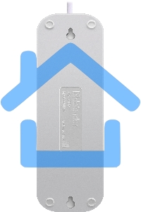 Удлинитель без заземления Defender B240 10 А, 3 м, без заземления