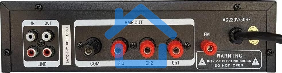 Усилитель Tantos TSo-AA30M выход 100Вт / 30Вт (00-00025068)