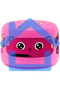 Умная колонка Яндекс Станция Лайт 2 с Алисой, без часов, 6 Вт, модель YNDX-00028 (розовый)