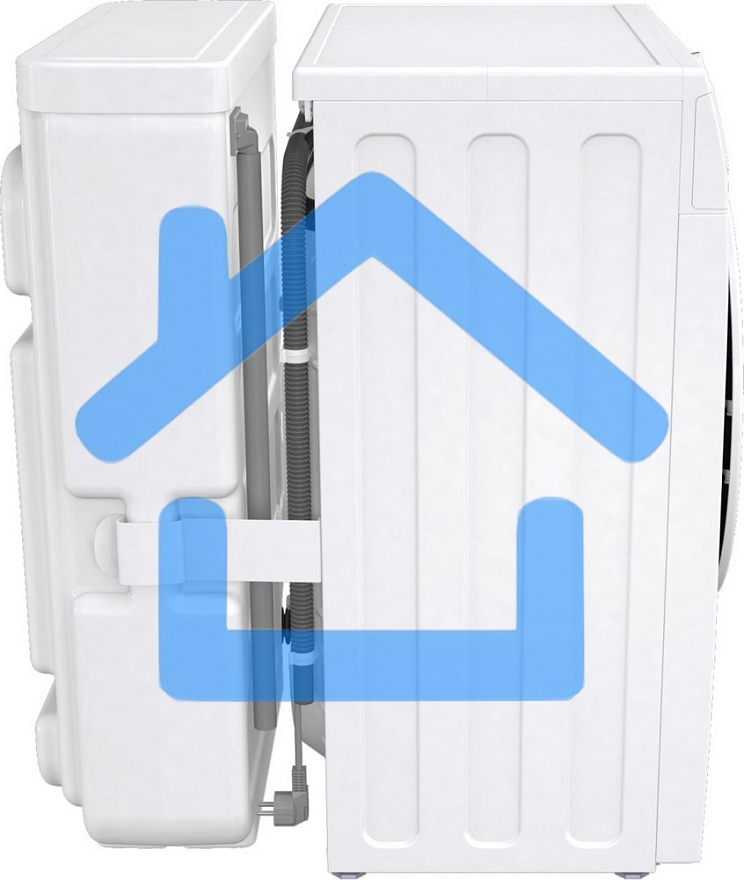 Стиральная машина Gorenje W2NHPI72SCSIRV белый загрузка фронтальная 7 кг, 1200 об/мин., класс: А