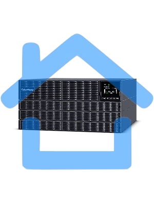 Источник бесперебойного питания CyberPower OLS6KERT5U Online 6000VA/6000W USB/RS-232/Dry/EPO/SNMP/CloudCard/(4 IEC С13, 4 IEC C19, terminal block)/bat.detect./МВ NEW