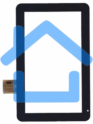 Сенсорное стекло (тачскрин) для Dns Air Tab E101. черное