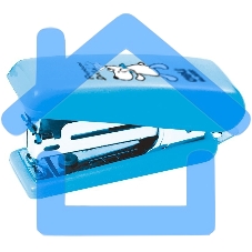 Степлер Deli E0222 N10 (12 листов) встроенный антистеплер, ассорти, 40 скоб, коробка