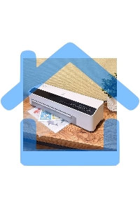 Ламинатор Office Kit L3306N белый/черный A3 (75-250мкм) 100см/мин (6вал.) хол.лам. лам.фото реверс