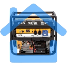 Электрогенератор бензиновый Denzel PS-55EA, 5.5 кВт, 85 дБ, 86 кг