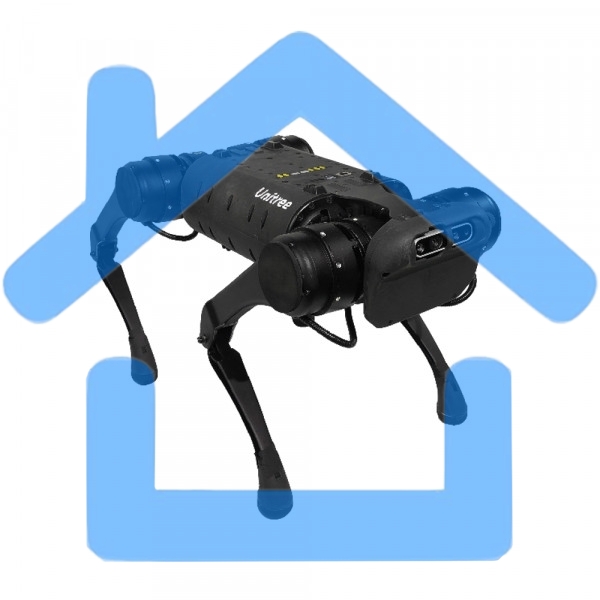 Четвероногий робот-собака Unitree A101-EXP Quadruped robot Explorer