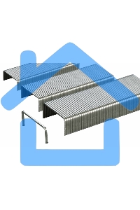 Скобы для степлера 23/23 Deli E0014 оцинкованные кор.карт. (упаковка: 1000шт.)