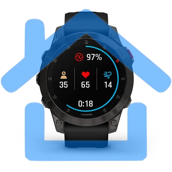 Смарт-часы Garmin Epix Gen 2 Sapphire 33.02мм 1.3