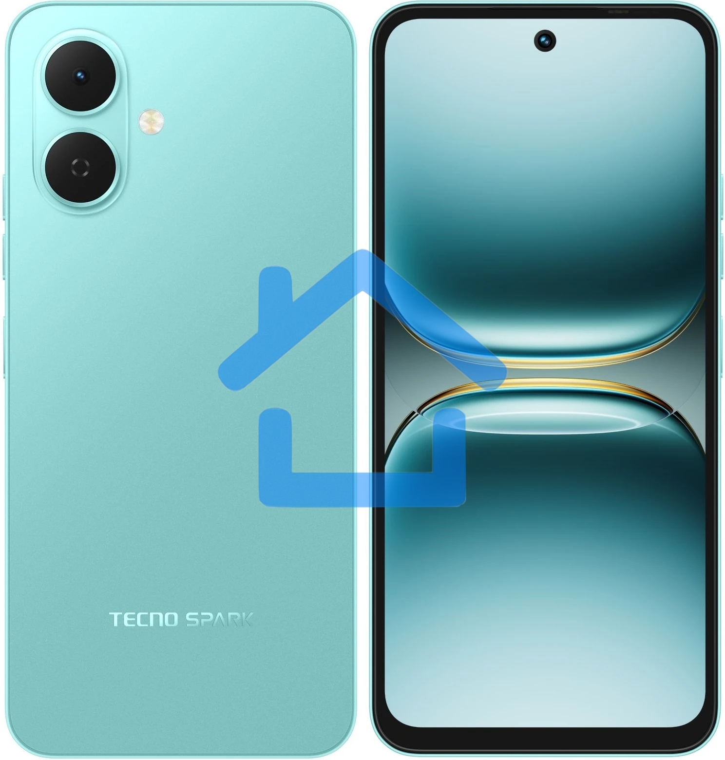 Смартфон Tecno Spark Go 2 3/64Gb, зеленый