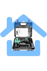 Дрель-шуруповерт Zitrek Greenpower 12-Li 063-4074, Аккумуляторная, 12В, 2 АКБ, Кейс