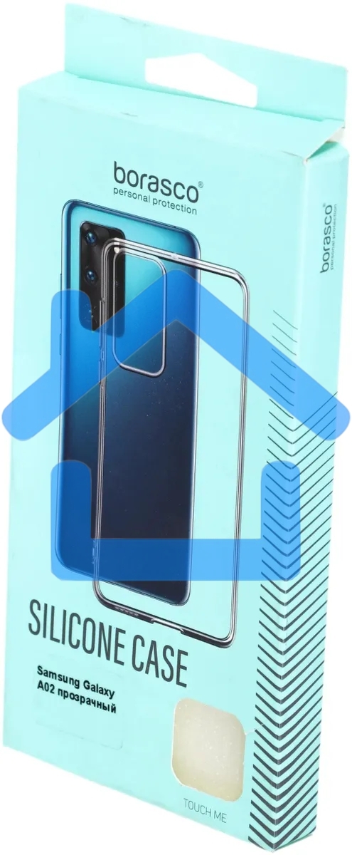 Чехол (клип-кейс) BoraSCO Silicone Case для Samsung Galaxy A02 прозрачный