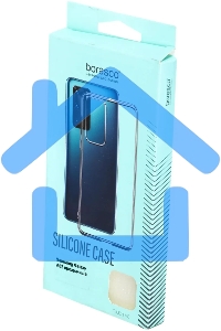 Чехол (клип-кейс) BoraSCO Silicone Case для Samsung Galaxy A02 прозрачный