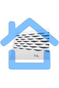 Конвектор Ballu Ettore BEC/ETMR-2000 белый, 2000 Вт, 25 м2, термостат