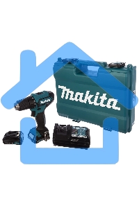 Дрель-шуруповерт Makita DF333DWYE Аккумуляторная, Кейс