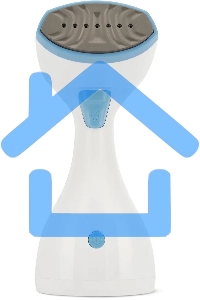 Отпариватель ручной Hyundai H-HS02125 1650Вт белый/голубой