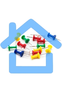 Гвоздики Silwerhof 502017 ассорти (упаковка: 50шт) картонная коробка