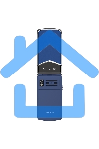 Мобильный телефон Maxvi E11 синий/серебристый