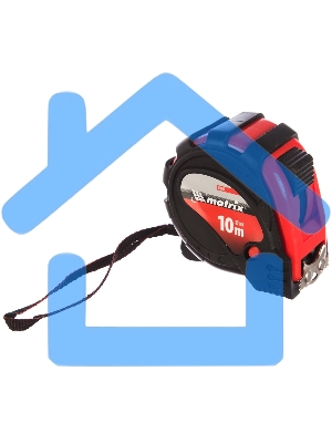 Рулетка Matrix status magnet 3 fixations 10мх32мм обрезиненный корпус зацеп с магнитом