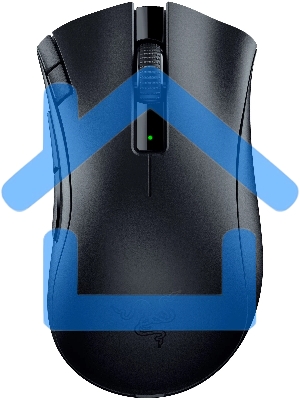 Мышь беспроводная Razer DeathAdder V2 X Hyperspeed черный, 14000 dpi, радиоканал, Bluetooth, USB, кнопки - 7
