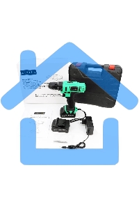 Дрель-шуруповерт Zitrek Greenpower 12-Li 063-4074, Аккумуляторная, 12В, 2 АКБ, Кейс