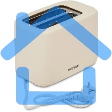 Тостер Hyundai HYT-4307 750Вт кремовый