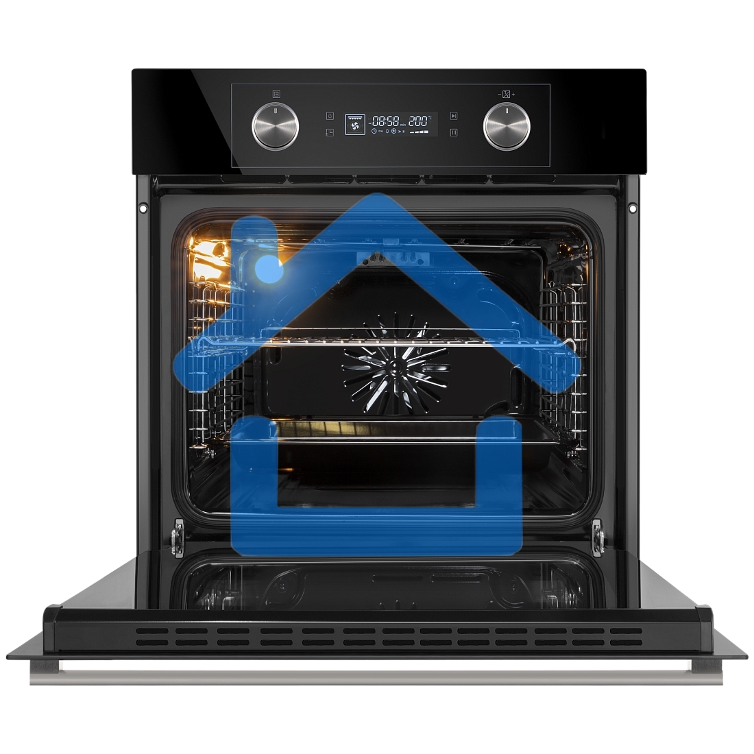 Духовой шкаф электрический HOMsair OEM6010BK черный