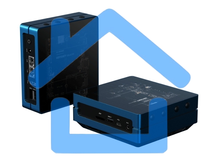 Корпус для одноплатного микрокомпьютера Seeed Re_Computer Case / Most Compatible Enclosure for popular SBCs including ODYSSEY - X86J4105, Raspberry Pi, BeagleBone and Jetson Nano.