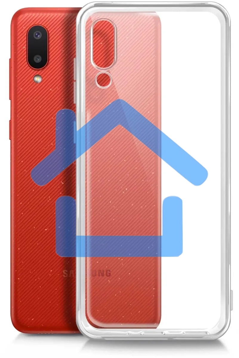 Чехол (клип-кейс) BoraSCO Silicone Case для Samsung Galaxy A02 прозрачный