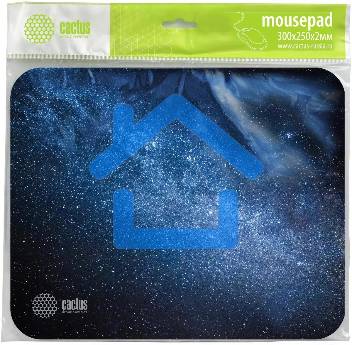 Коврик для мыши Cactus Milky Way 300x250x2мм (CS-MPC-P02M)