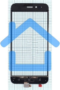 Сенсорное стекло (тачскрин) для Xiaomi Mi A1 / Mi 5X, белое